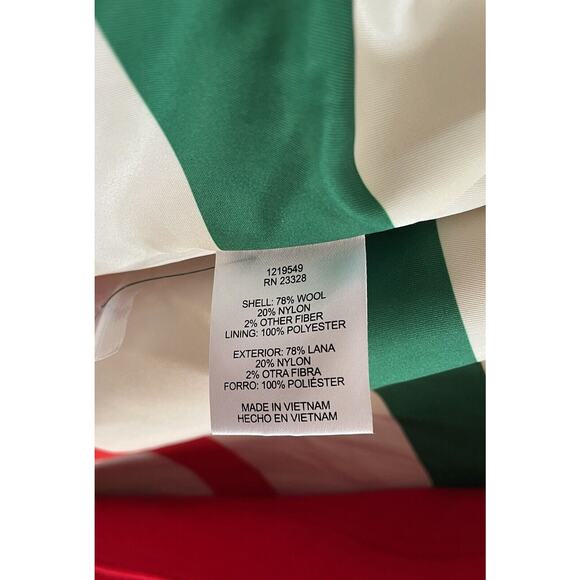 Pendleton Womens Cascade Wool Jacket Coat Red Size Small NWOT Zipper Snaps - Picture 10 of 11